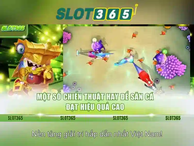 Các trò chơi slot tại Slot365